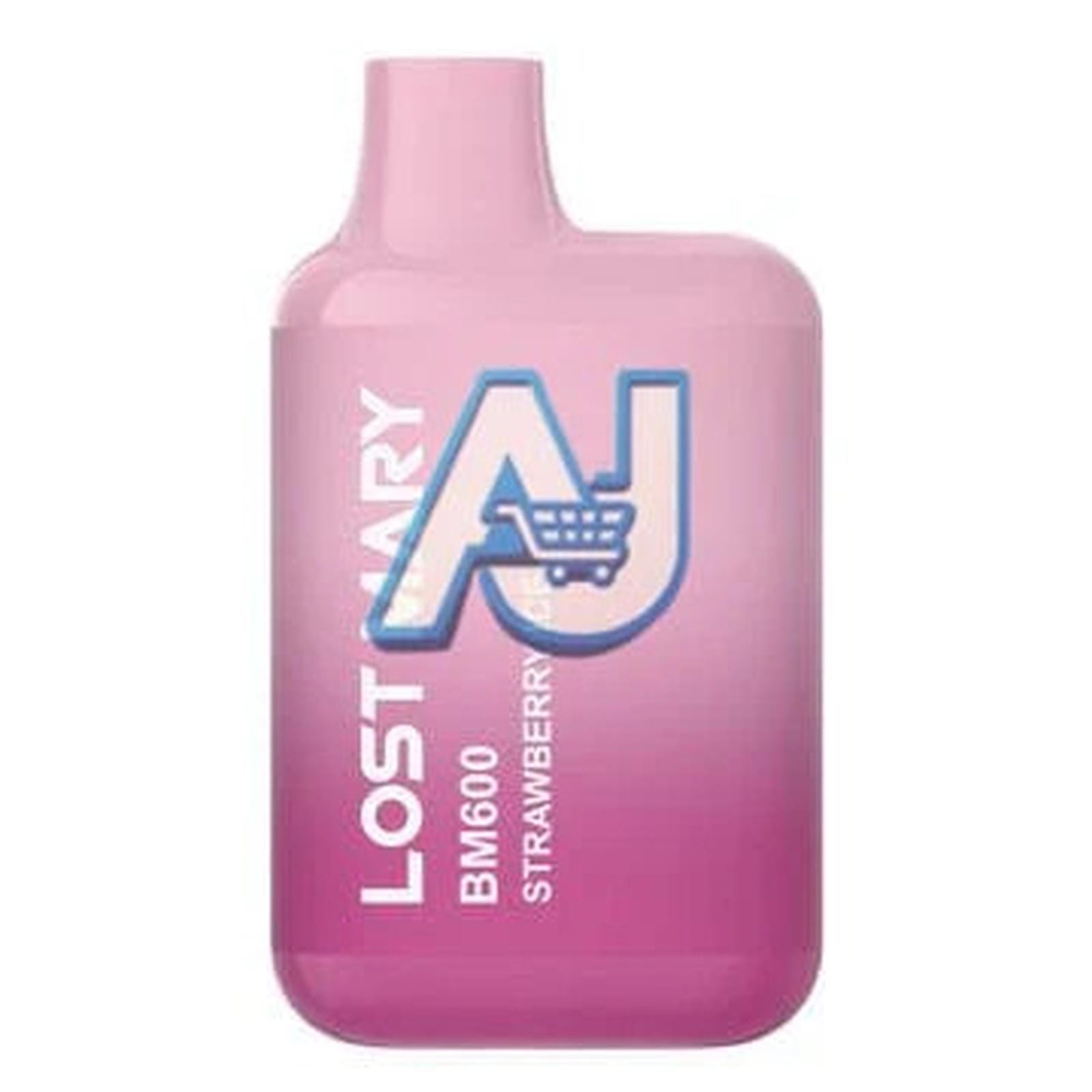Lost Mary BM600 Prefilled Pod Kit, Strawberry Ice Flavor