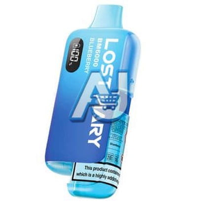 Lost Mary BM6000 Prefilled Pod Vape Kit, Blueberry Flavor