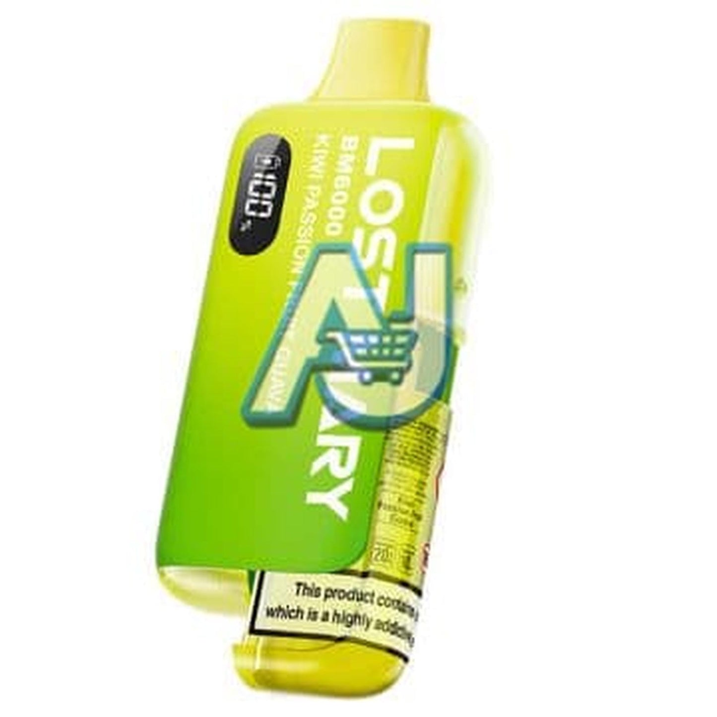 Lost Mary BM6000 Prefilled Pod Vape Kit, Kiwi Passion Fruit Flavor
