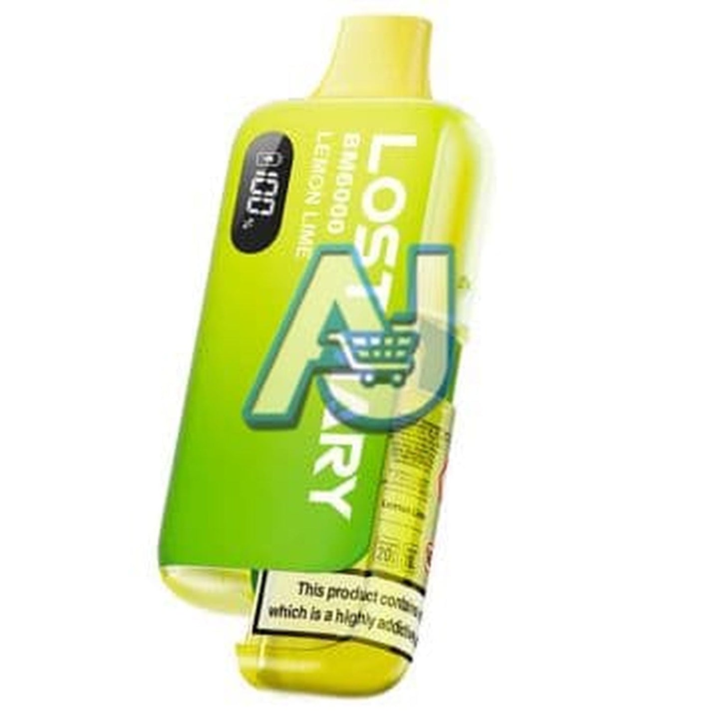 Lost Mary BM6000 Prefilled Pod Vape Kit, Lemon Lime Flavor