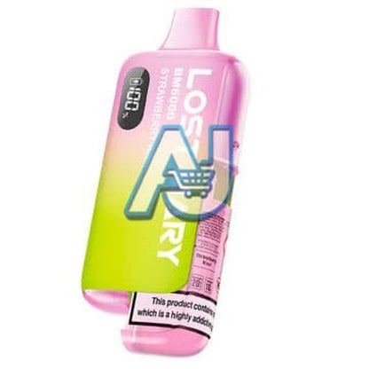 Lost Mary BM6000 Prefilled Pod Vape Kit, Strawberry Kiwi Flavor