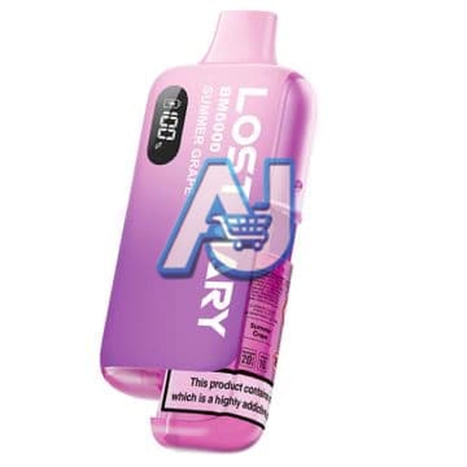 Lost Mary BM6000 Prefilled Pod Vape Kit, Summer Grape Flavor