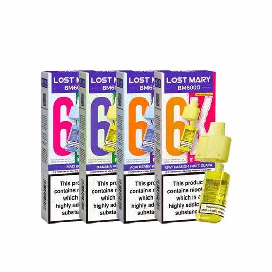 Lost Mary BM6000 Prefilled Replacement Pods, Aj Super Store