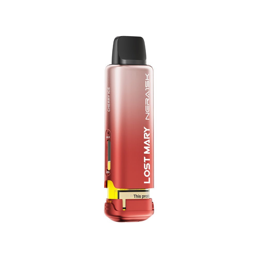  Lost Mary Nera 15K Replacement Pods Box of 5, Cherry Ice Flavour 