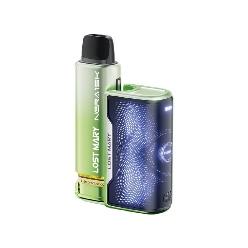 Lost Mary Nera 30K Puffs Prefilled Pod Kit Box of 5- Available In Green Edition Flavour