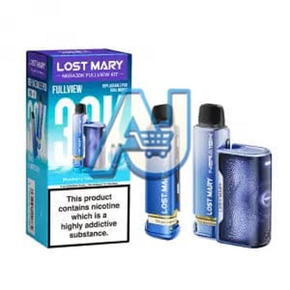 Lost Mary Nera 30K Vape Kit, Blueberry Sour Raspberry Flavor