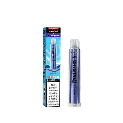 Lost Mary x Hawcos Crystal Pro Blueberry 600 Puff Vape Kit