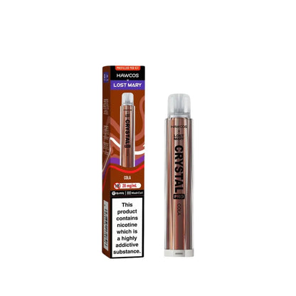 Lost Mary x Hawcos Crystal Pro Cola 600 Puff Vape Kit