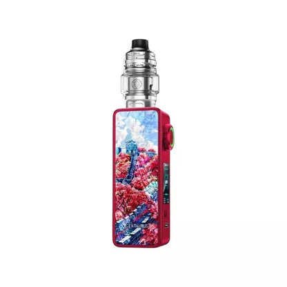 Lost Vape Centaurus M100 Vape Kit in Crimson Wall Colour great for DTL Vaping with 70VG/30PG Shortfill Vape Juices 