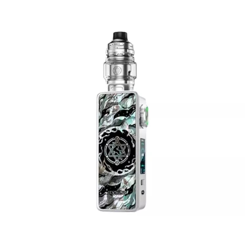 Lost Vape Centaurus M100 Vape Kit in Moonlight Shell Colour great for DTL Vaping with 70VG/30PG Shortfill Vape Juices 