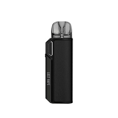 Lost Vape Thelema Elite 40 Pod Kit, sleek black design on a white background.
