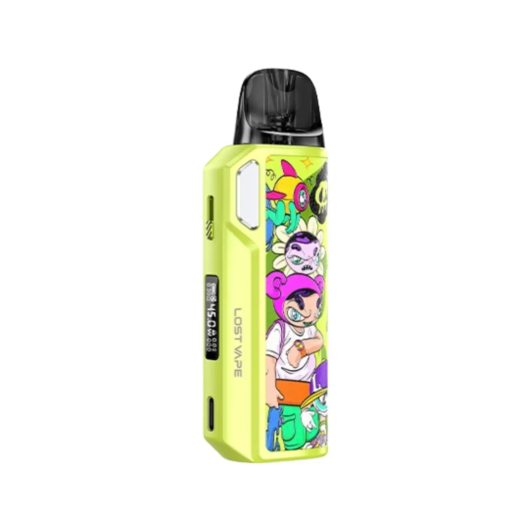 Lost Vape Thelema Elite DM45 Pod Vape Kit in Aurora Neon Colour Perfect for Nic Salt e-liquids