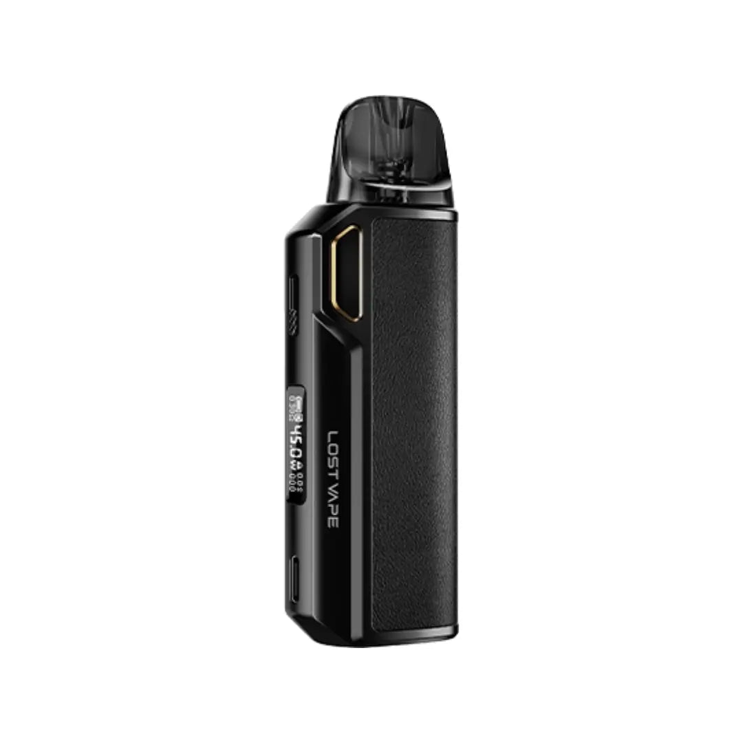 Lost Vape Thelema Elite DM45 Pod Vape Kit in Midnight Black Colour Perfect for Nic Salt e-liquids