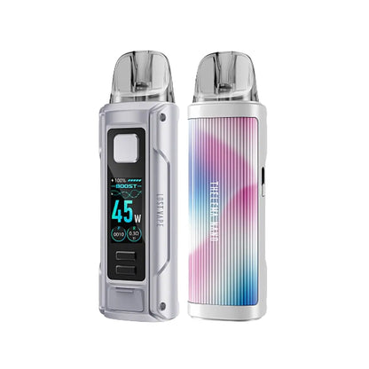 Lost Vape Thelema Nano 1500mAh Pod Kit in Pastel Sky Colour with a max wattage of 45 watts perfect for nic salt e-liquids