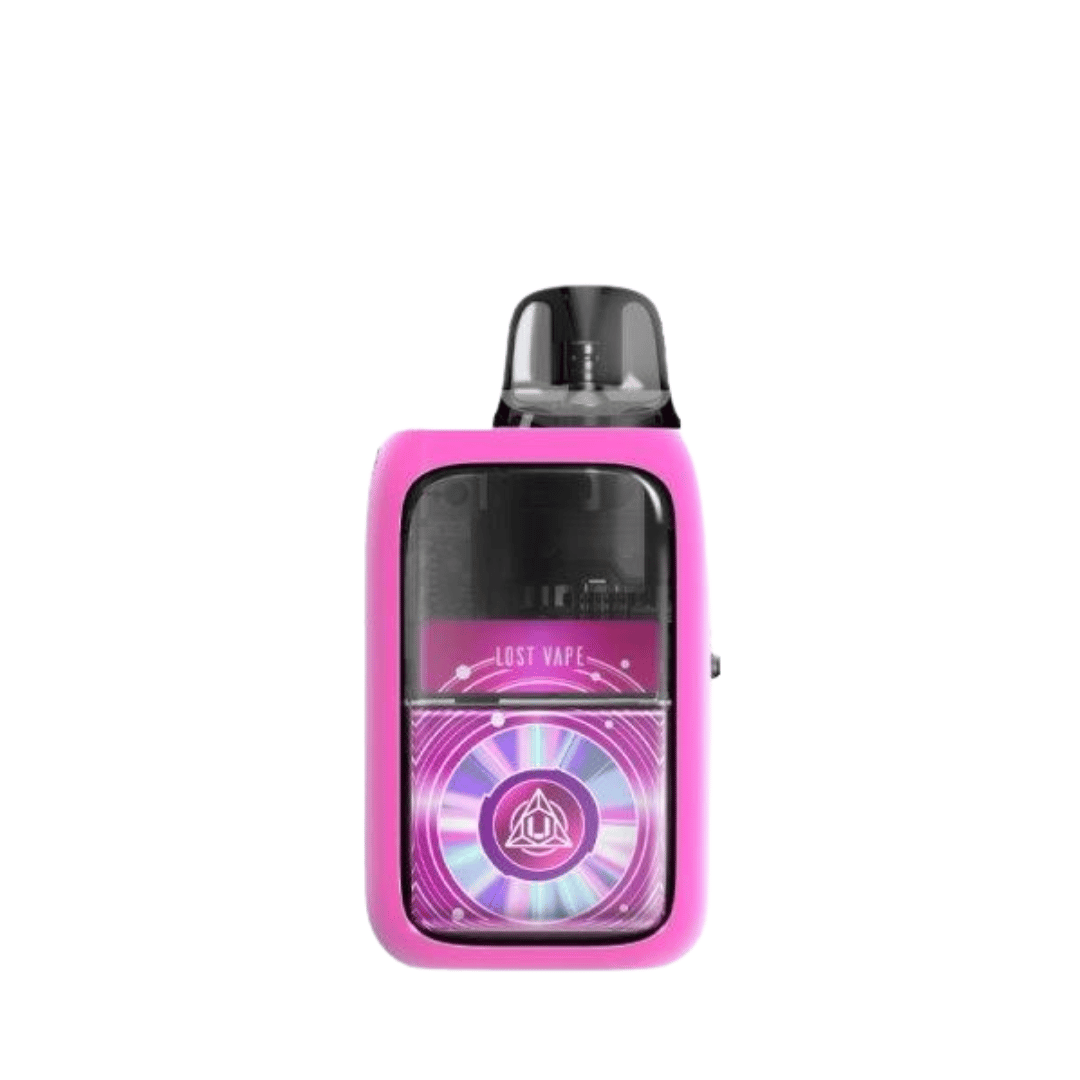 Lost Vape Ursa Epoch Pod Kit in Crush Mix, featuring a vibrant pink and purple design.