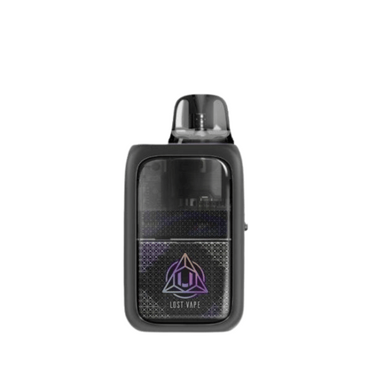 Lost Vape Ursa Epoch Pod Kit with sleek, geometric design and black finish.