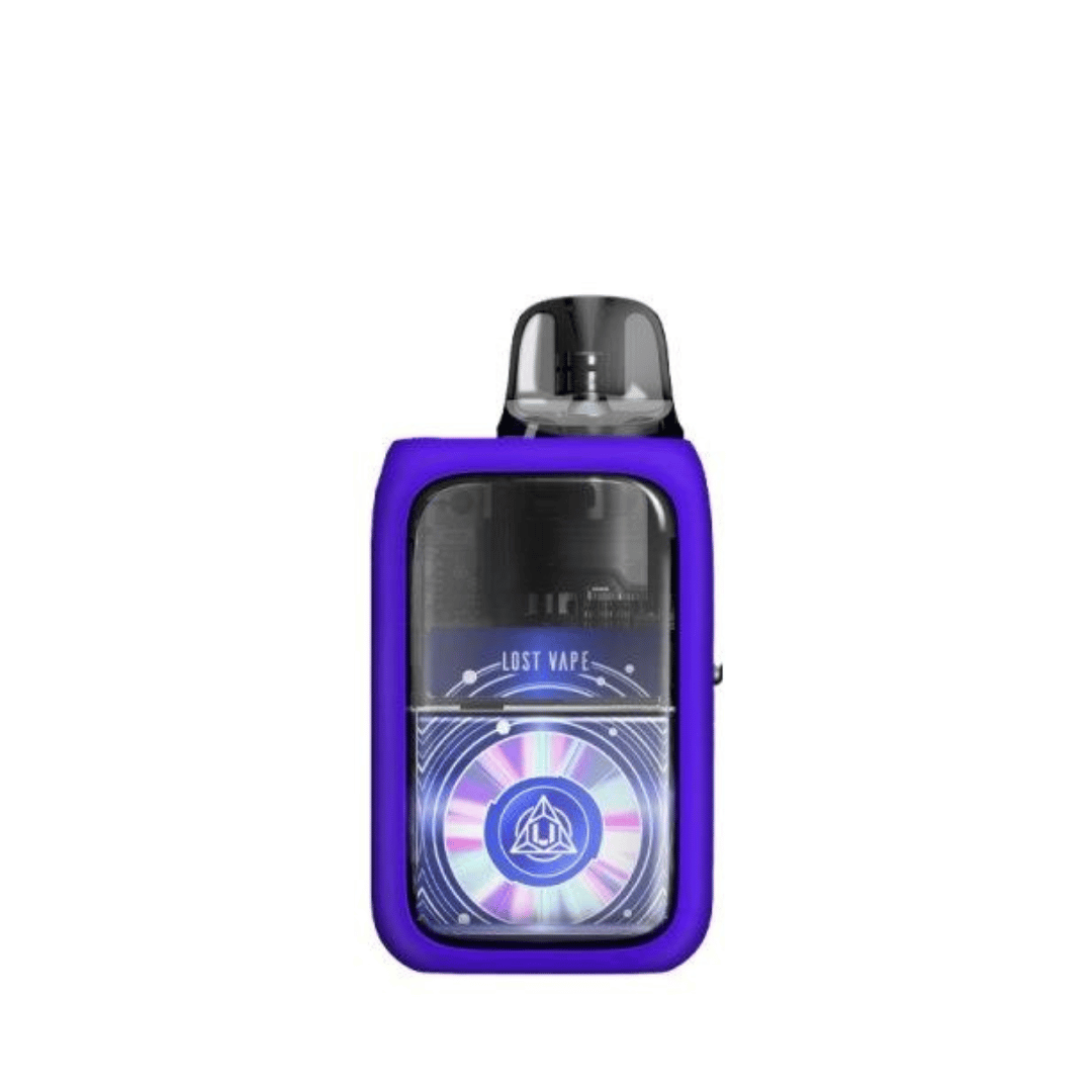 Lost Vape Ursa Epoch Pod Kit in vibrant purple with a sleek, modern design.