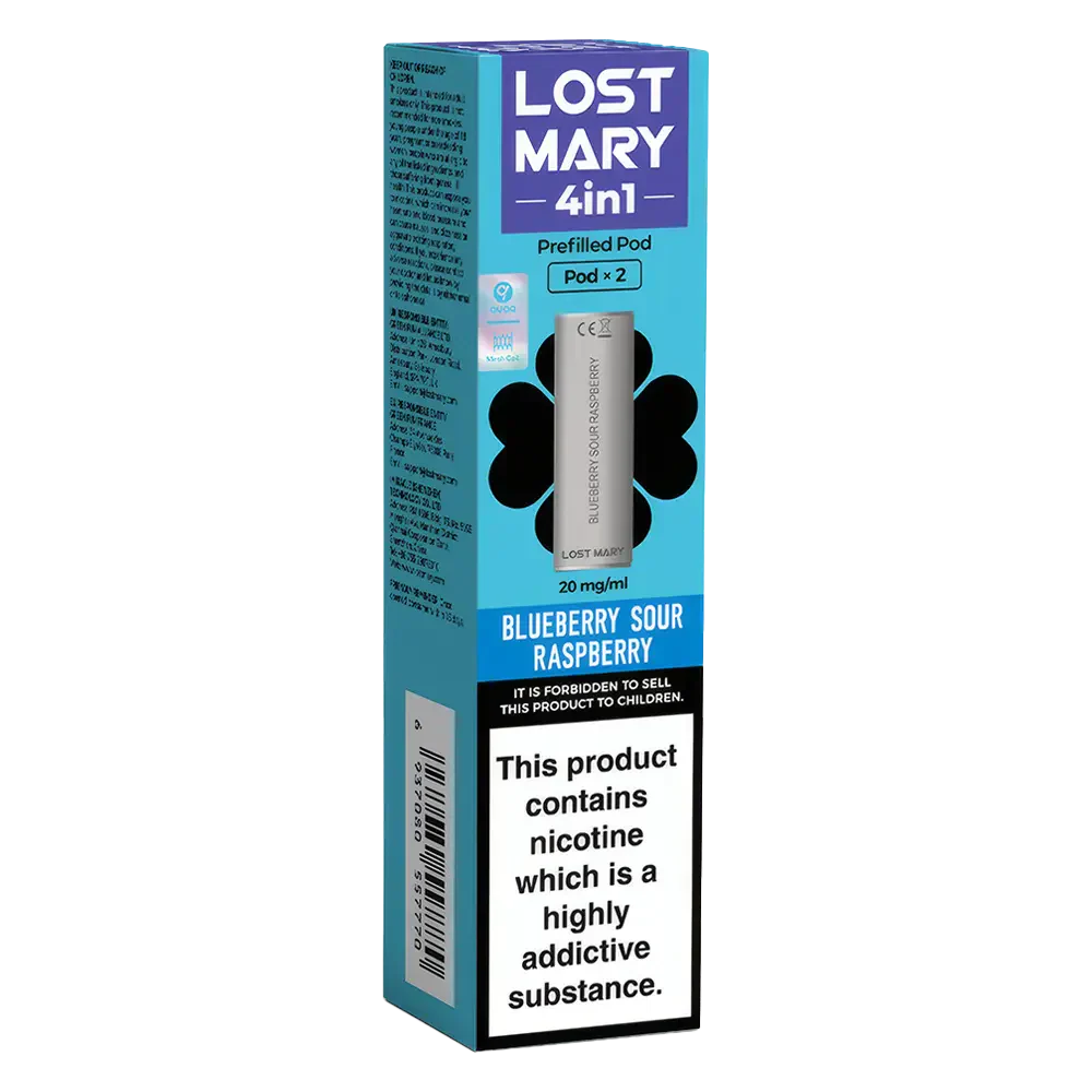 Lost Mary 4in1 Prefilled Pods Blueberry Sour Raspberry