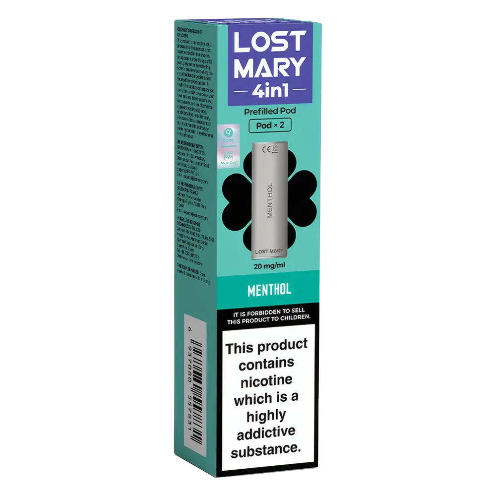 Lost Mary 4in1 Prefilled Pods Menthol