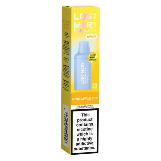 Lost Mary BM600 Pineapple Ice Prefilled Pods
