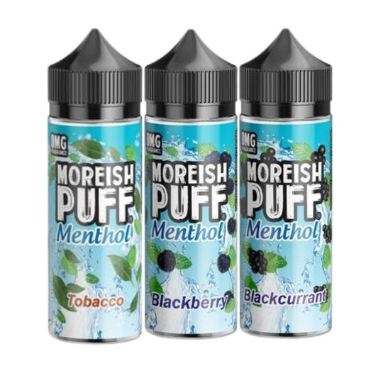 Moreish Puff Menthol 100ml E-liquids - #Simbavapeswholesale#