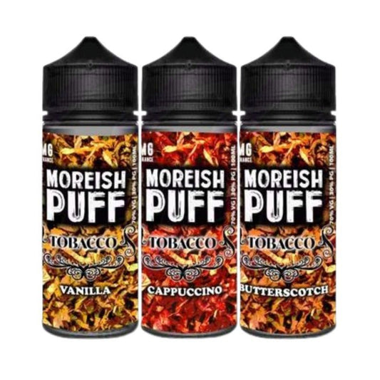 Moreish Puff Tobacco 100ml E-liquids - #Simbavapeswholesale#