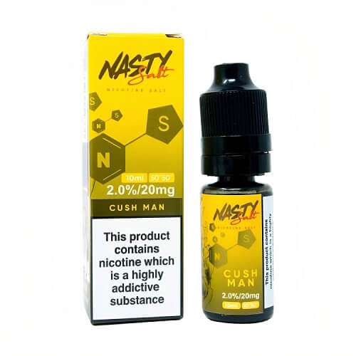 Nasty Juice Nic Salt 10ML - Pack of 10 Available In Cush Man Flavour 