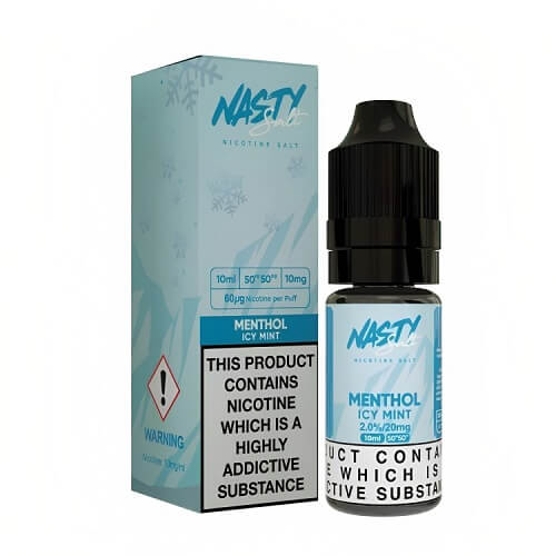 Nasty Juice Nic Salt 10ML - Pack of 10 Available In Menthol Flavour 