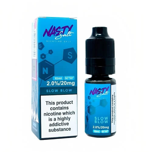 Nasty Juice Nic Salt 10ML - Pack of 10 Available In Slow Blow Flavour 