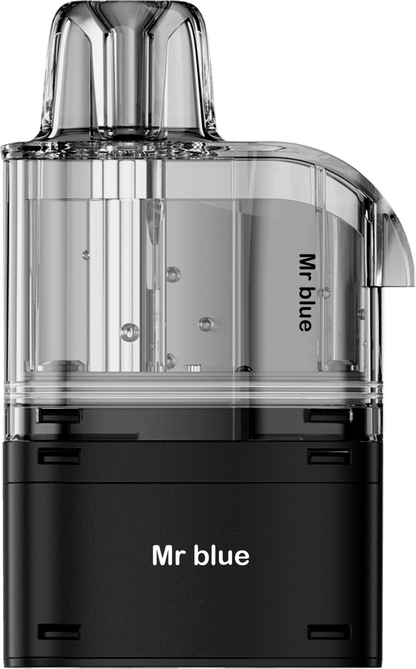 Nexel Thunder 15k Replacement Pods Pack of 10, Mr Blue Flavour