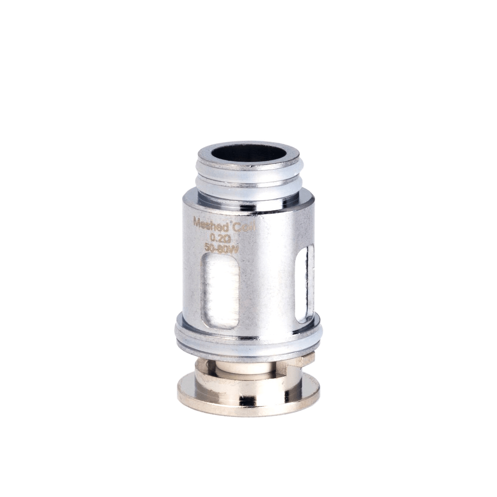 Oumier VOM Mesh Replacement Coil, silver, for vaping, on a white background.