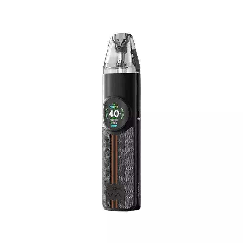 OXVA NeXlim Pod Vape Kit in Traction Black Colour with a built-in 1500mAh Battery - Great for Nic Salt E-liquids