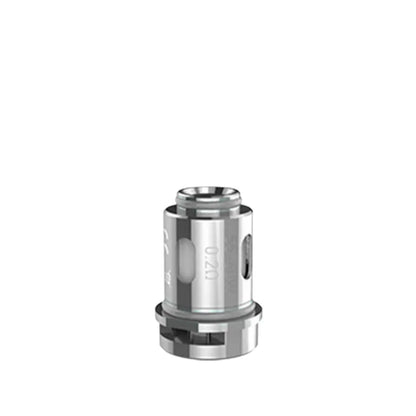 OXVA Unicoil replacement coil 0.2 ohm mesh, silver, cylindrical design, for vaping devices.