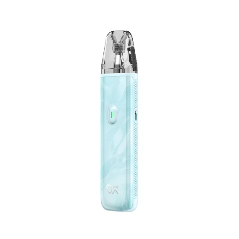 Light Blue OXVA Xlim Go Lite Pod Kit on a white background.
