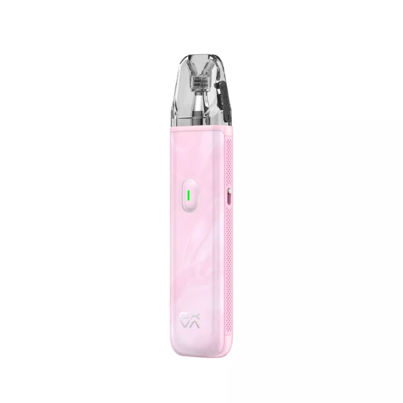 Light Pink OXVA Xlim Go Lite Pod Kit on a white background.