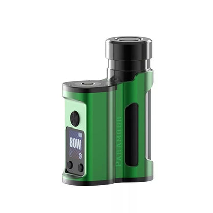 Paramour SBS DNA80C By Mechvape black green colour