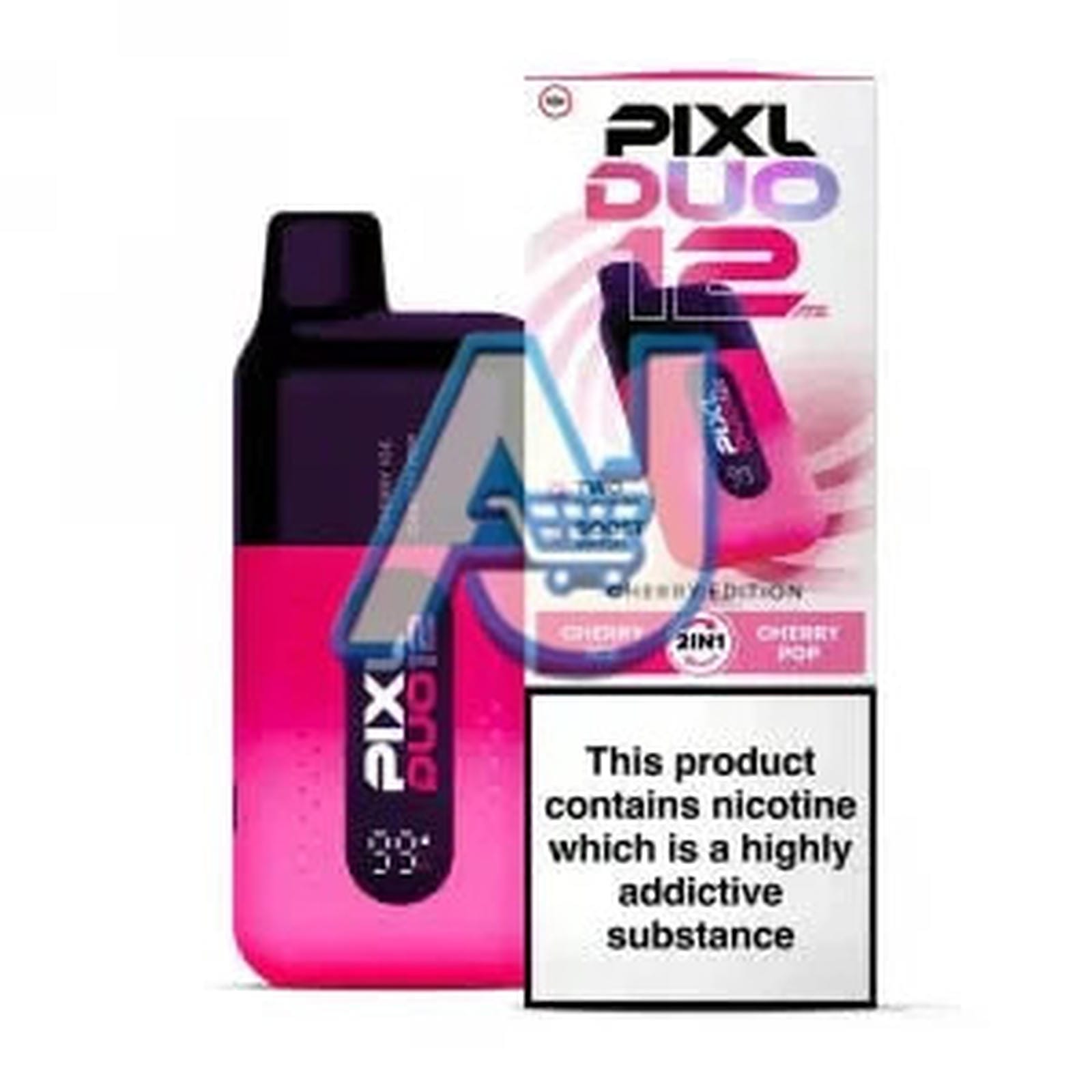 Pixl 12000 Dua Prefilled Pod Kit, Cherry Edition
