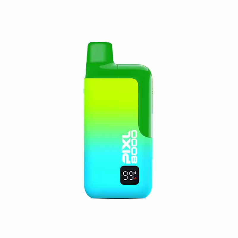 PIXL 8000 Puffs Prefilled Pod Vape Kit, Rainbow Rush Flavour