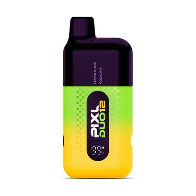 Three PIXL DUO 12 Prefilled Vape Kit Lime Edition