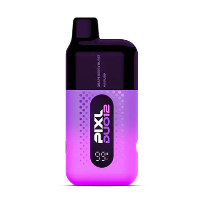 Three PIXL DUO 12 Prefilled Vape Kit Purple Edition