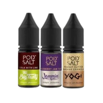 Pod Salt Fusions 10ML Nic Salt (Pack of 10) - #Simbavapeswholesale#