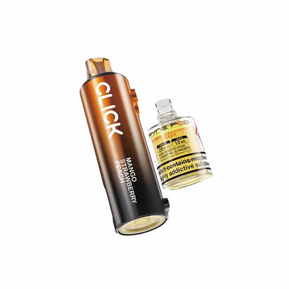 Pyne Pod Click Prefilled Replacement Pods, Mango Strawberry Peach Flavour