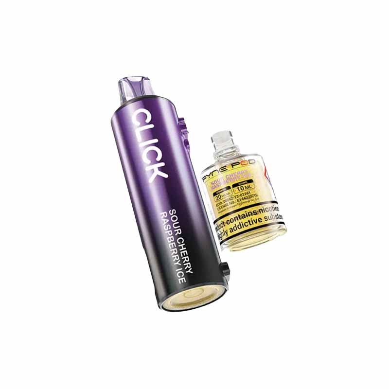 Pyne Pod Click Prefilled Replacement Pods, Sour Cherry Raspberry Ice Flavour