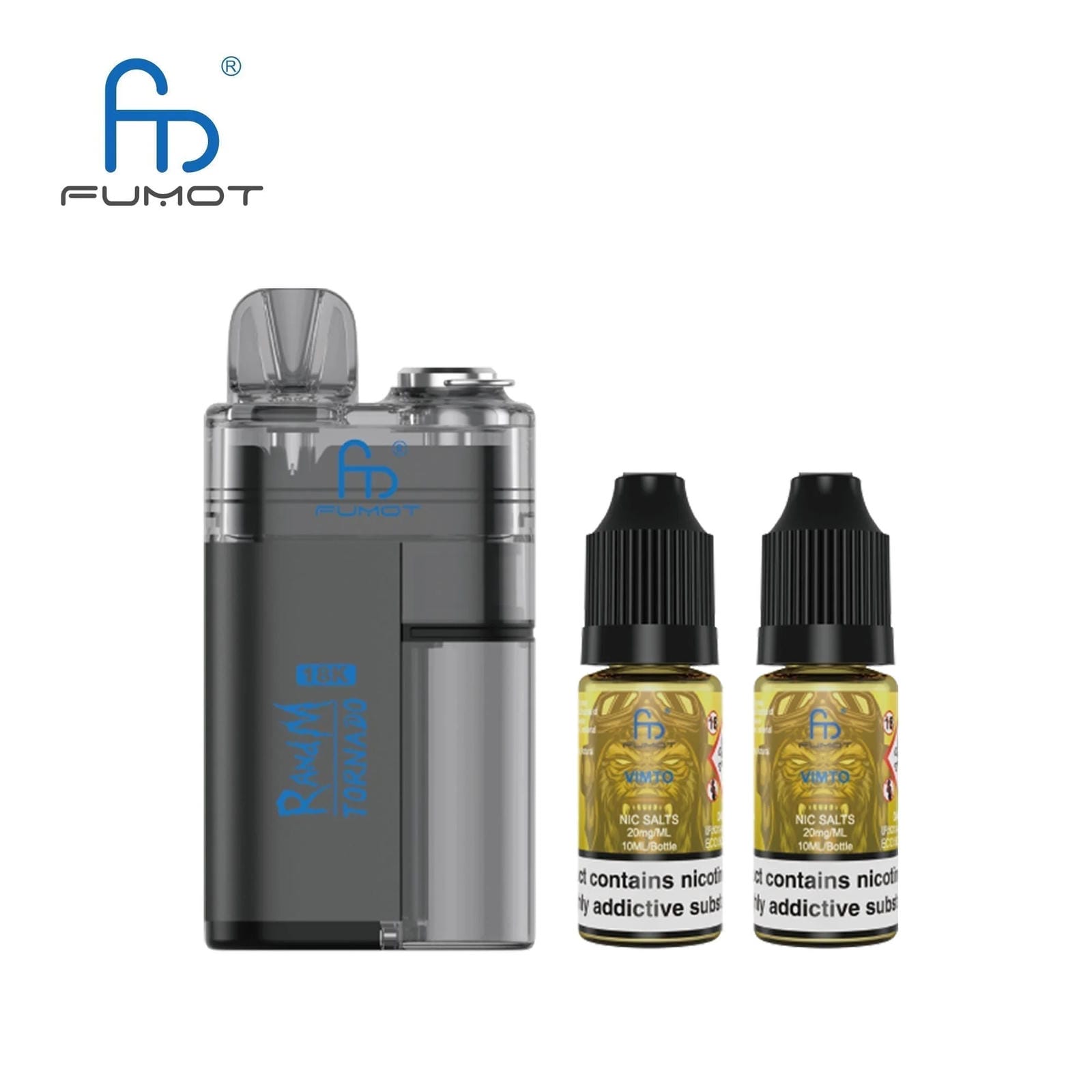 RandM Tornado 18000 Prefilled Vape Pod Kit Box of 5, Vimto Flavour