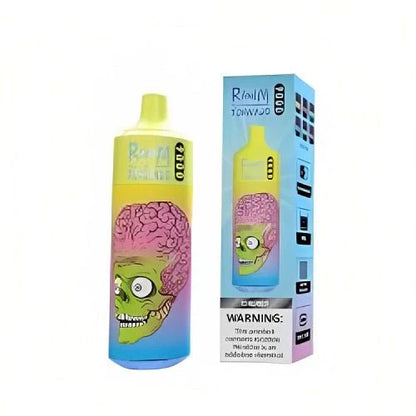 RandM Tornado 9000 Puffs Prefilled Vape Pod Kit Box of 10, Berries Flavour