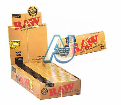 Raw Quarter Paper Unbleached Natural Hemp Rolling Paper, Aj Super Store