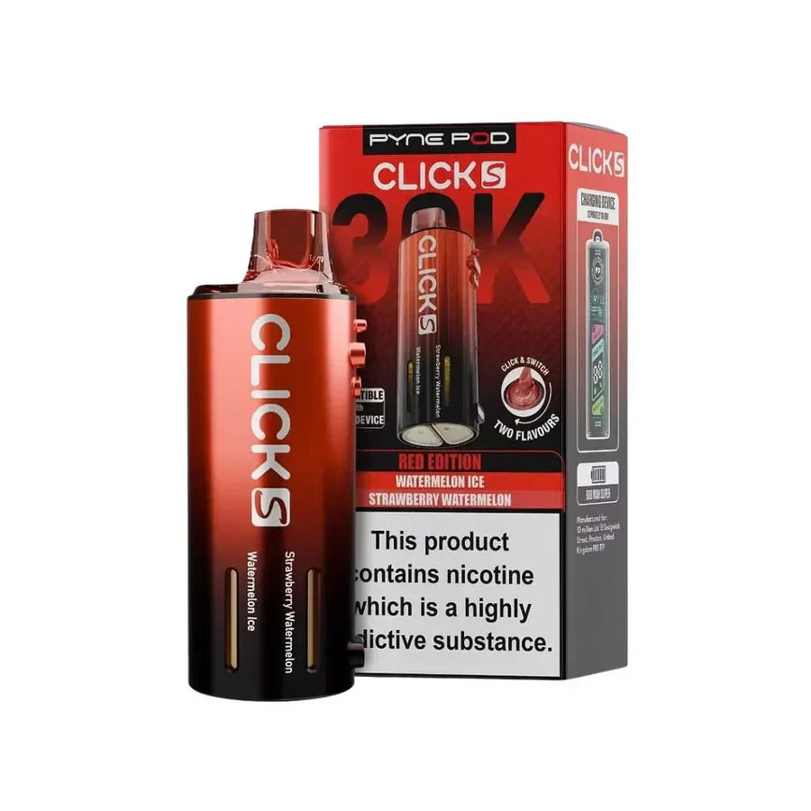 Pyne Pod Click S 30K Prefilled Replacement Pods - Box of 5  AJ's Superstore
