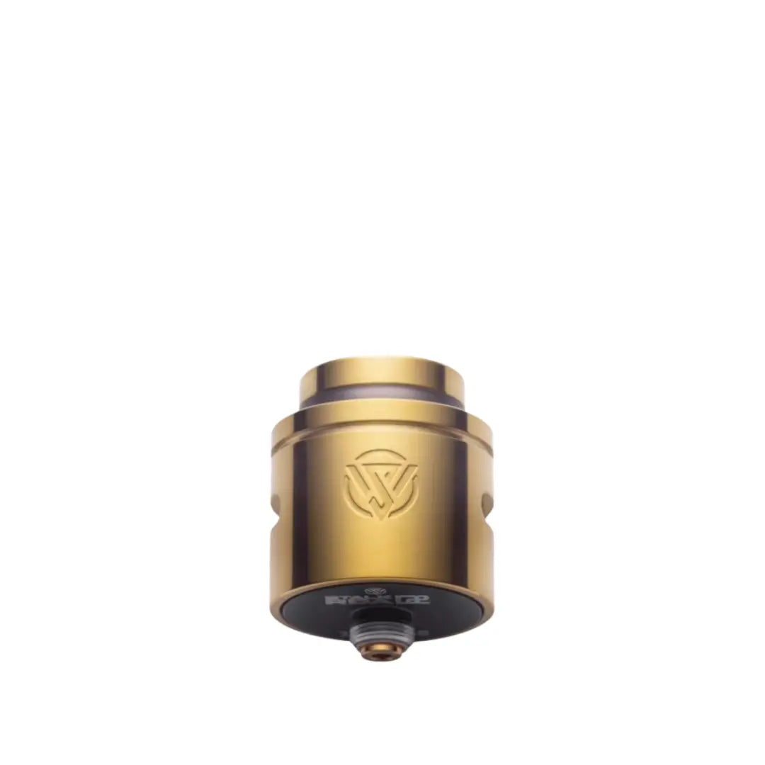 Republic of Vape Stalk D2 RDA in Gold Colour.