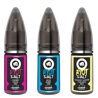 Riot Squad Nic Salt 10ML Pack of 10 Available In Triple Flavour 