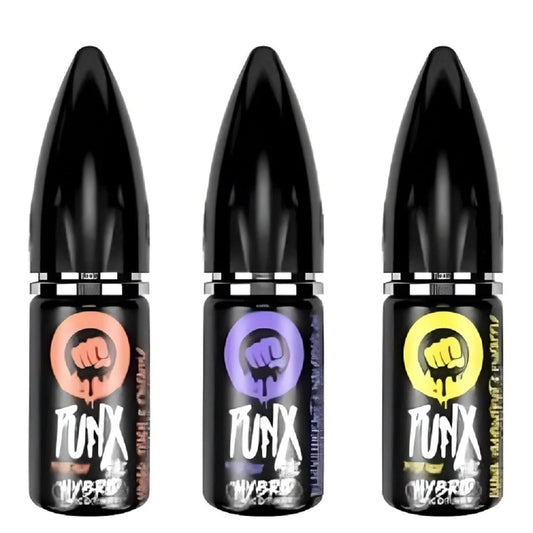 Riot Squad Punx Nic Salt 10ml Pack of 10 Available In Triple Flavour